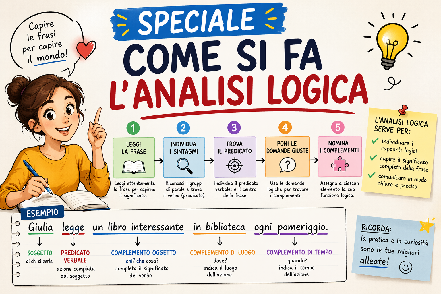 SPECIALE - COME SI FA L'ANALISI LOGICA