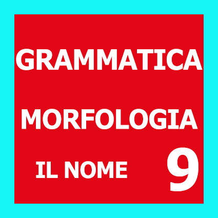 Morfologia - Il nome