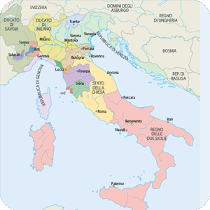 I media - Unità 23 - XIV e XV sec - La situazione italiana: dai Comuni agli Stati regionali